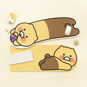 카카오프렌즈 형태 데스크 장패드 춘식이_철푸덕 (nx5975)