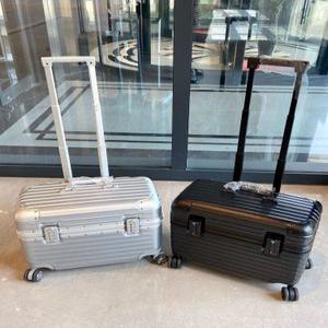 승무원 캐리어 가로형 경량 둥근모서리 폴리 출장 파일럿 수납형