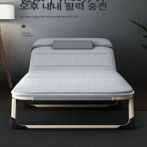 사무실 침대 간이 베드 공간활용 1인 접히는 야전