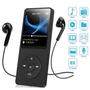 하이파이 MP3 플레이어 블루투스 휴대용 휴대용 MP3 플레이어 디지털 화면 지원 128GB 블루투스 무손실 음