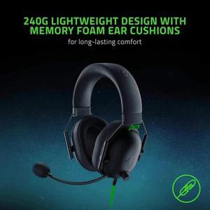 Razer BlackShark V2 X 유선 게이밍 헤드셋: 7.1 서라운드 사운드-PS4 PS5 닌텐도 스위치 엑스박스용 게임