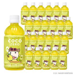 슈가로로 코코제로 파인애플, 340ml, 24개
