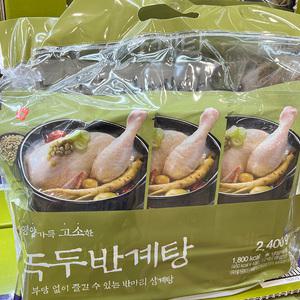 마니커 녹두반계탕 600g x 4입