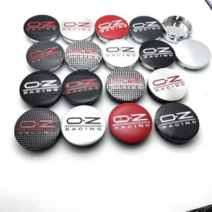 자동차휠캡 4 개 범용 56mm OZ 레이싱 엠블럼 자동차 휠 센터 캡 허브 커버 배지 혼다 호환 도요타 기아 아