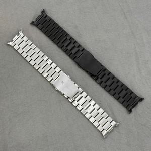 갤럭시 워치 8/8 클래식 메탈 밴드용 틈새 없는 스테인리스 스틸 스트랩8 40/40mm 46mm 비즈니스 팔찌