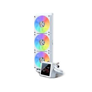 :발키리 VALKYRIE B360-GT LCD ARGB 수냉 CPU 쿨러 (화이트)
