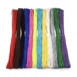 직경 1.5mm Paracord 캠핑 빨랫줄 전술 팔찌 액세서리 목걸이 로프 쥬얼리 구슬