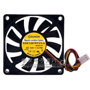 SUNON KDE1207PFV3-A CPU 선풍기 냉각 7cm 7010 12V 0.7W