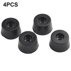 4pcs 오디오 증폭기 고무 발 패드 스피커 스탠드 스피커 기계 Funiture 액세서리에 대 한 33x19mm 바닥 보호기