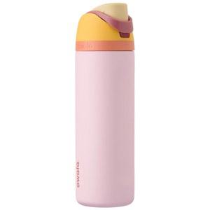 스포츠 및 여행용 빨대가 달린 오왈라 프리십 단열 스테인리스 물병, BPA 프리 스포츠 물병, 24온스, 캔디 스토어