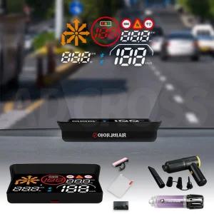 아이나비 AIR HUD 에어 허드 어플 연동 헤드 업 디스플레이 자동차 차량 차량용 네비 네비게이션 세트