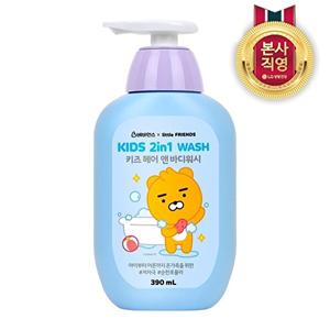 [LG생활건강]카카오 키즈 2in1워시 라이언(390ml)