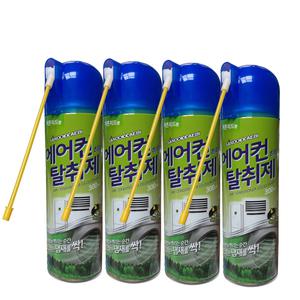 에어컨 청소 필터 냄새 탈취제 300ml 4개