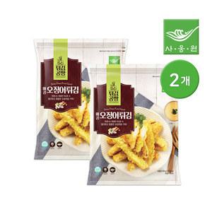 사옹원 튀김공방 매콤 오징어튀김 350g 2개