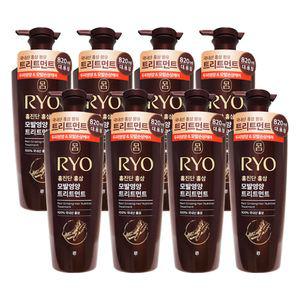 려 홍진단 홍삼 영양 트리트먼트 820mL x 8개