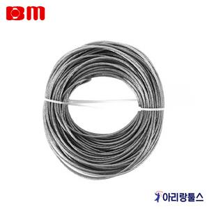 북성 충전용 예초기끈 나일론줄 나일론커터 뭉치 BC40F2 BC40S용 회색 2.0mmX30M