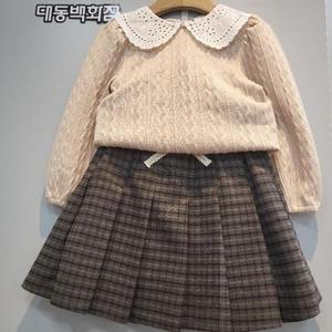 [치크] DP01 체크플리츠스커트  CKWH2391G (S10602873)