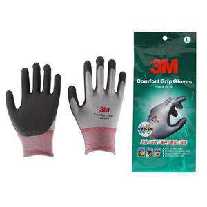 3M 전기사업부 NBR폼코팅장갑 컴포트그립 회색(GRA300) XL -1박스10조