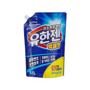 유한젠 산소표백제 액체형 리필 1.1L