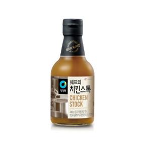 청정원 쉐프의 치킨스톡 340g 1개