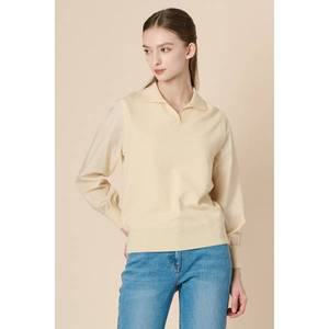 [BCBG](대구신세계)우븐패치T에리니트조끼P/O(B3S2K417)