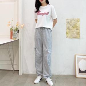 /옷자락 여자 봄 트레이닝 커플 힙합 조거 팬츠