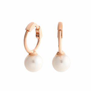 [비앤비골드] 14K 3mm 핵진주 고리 원터치 귀걸이 한쌍 PNE36276