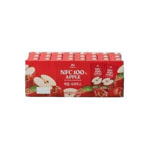 NFC 100% 사과 착즙주스 200ml X 24입