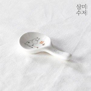 [신세계몰][삼미수저] 무민 더키친 원형수저받침 1P