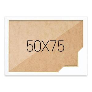 /누니액자 퍼즐액자 50x75 슬림 엣지화이트