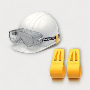OTOS 보안경 클립 안전모 고정용 집게 작업모 헬멧 고글 A-6200