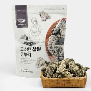 오가네참부각 고소한 찹쌀 김부각150gx1봉