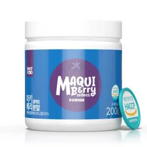 왓푸드 마키베리 분말 셀렉트 200g 300g (칠레) - 금속이물 OK