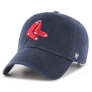 47 브랜드 릴랙스핏 캡 - MLB 클린업 보스턴 레드삭스 네이비