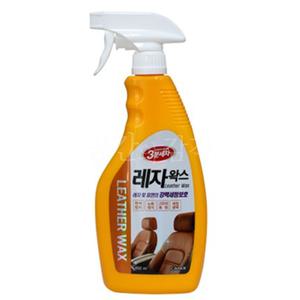 스프레이형 자동차 가죽 왁스 650ml 시트 광택제 세정 보호 변색 방지 차량용