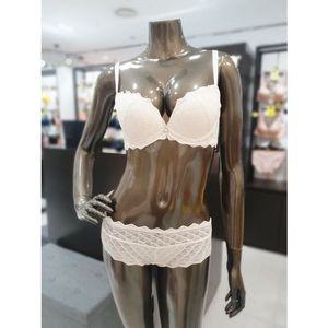 [갤러리아] 크림 풀커버리지 볼륨브라,팬티세트(A~D컵)WBWBR3I35T,WBWPT3I35T
