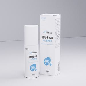 무벅 클린 손소독 스프레이 50ml(보습성분, 기내반입)