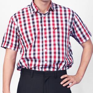 앞치마와가운 남자 반팔셔츠 캐주얼 정장 유니폼 와이셔츠 단체복셔츠