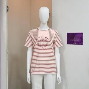 올리비아하슬러 DP01 단가라 프린트 티셔츠 대동백화점 OHDMTS903