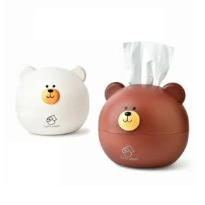 곰돌이 휴지케이스/케이스/휴지/화장지/물티슈/각티슈/곽티슈/통/보관함/수납함/커버/수납/보관/카바