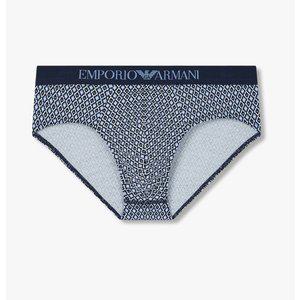 [EMPORIO ARMANI](강남점)남성 로고 밴딩 패턴드 코튼 브리프 (0814311007)