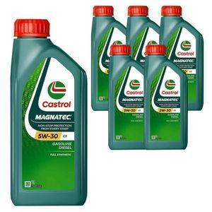캐스트롤 마그네텍 합성엔진오일 5W-30 1L 6개 가솔린 디젤 LPG 코스트코