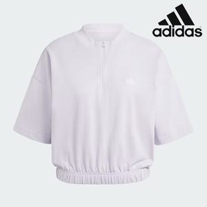 아디다스 반팔티 /A1- IS4319 / W RES TEE 우먼스 스포츠웨어 리조트 그래픽 크롭 하