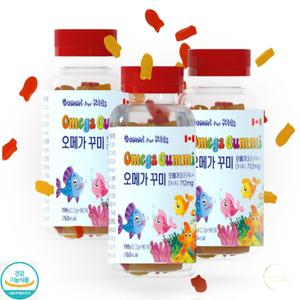 [오리진] 오메가 꾸미 90 (2.2G X 90꾸미) 오메가젤리 구미영양제 키즈영양제