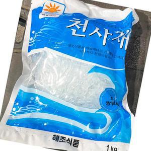 해조 천사채 대 1k？식자재 업소용 식재료 식당용 대용량 단체 급식용