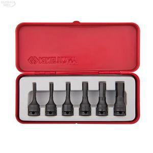 킹토니 임팩육각비트소켓 세트 3/8인 치 6PC 3406MP