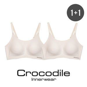 [하프클럽/크로커다일 이너웨어]감탄브라 라이크라쉘론 스트랩 패드일체형