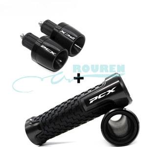 오토바이 핸들 바 그립 플러그 엔드, 혼다 PCX 125 PCX125 PCX160 액세서리, 핸드 보호대 캡, 개조 부품, 22mm