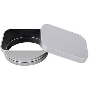 후지필름 X100VI 후지 X100V X100F X100T X100S X70 포토 카메라 액세서리 실버용 49mm 어댑터 링 메탈 캡이 있는 Haoge LH-X200S 사각 렌즈 후드