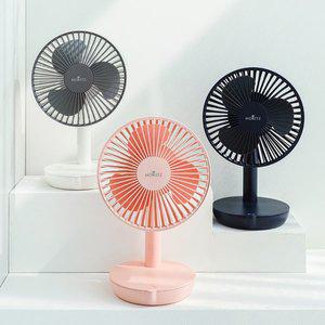 [모리츠]무선 포터블 선풍기 (화이트,핑크,블랙) MO-2N06FJ